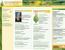 Tablet Screenshot of freieheilpraktiker.com